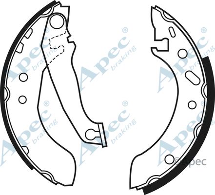 APEC BRAKING Jarrukenkäsarja SHU535